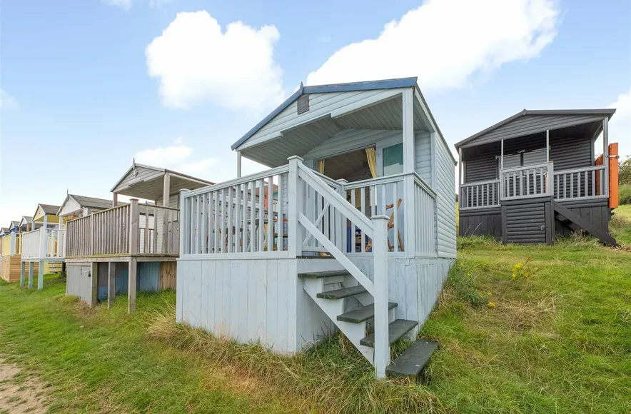 beach hut for sale